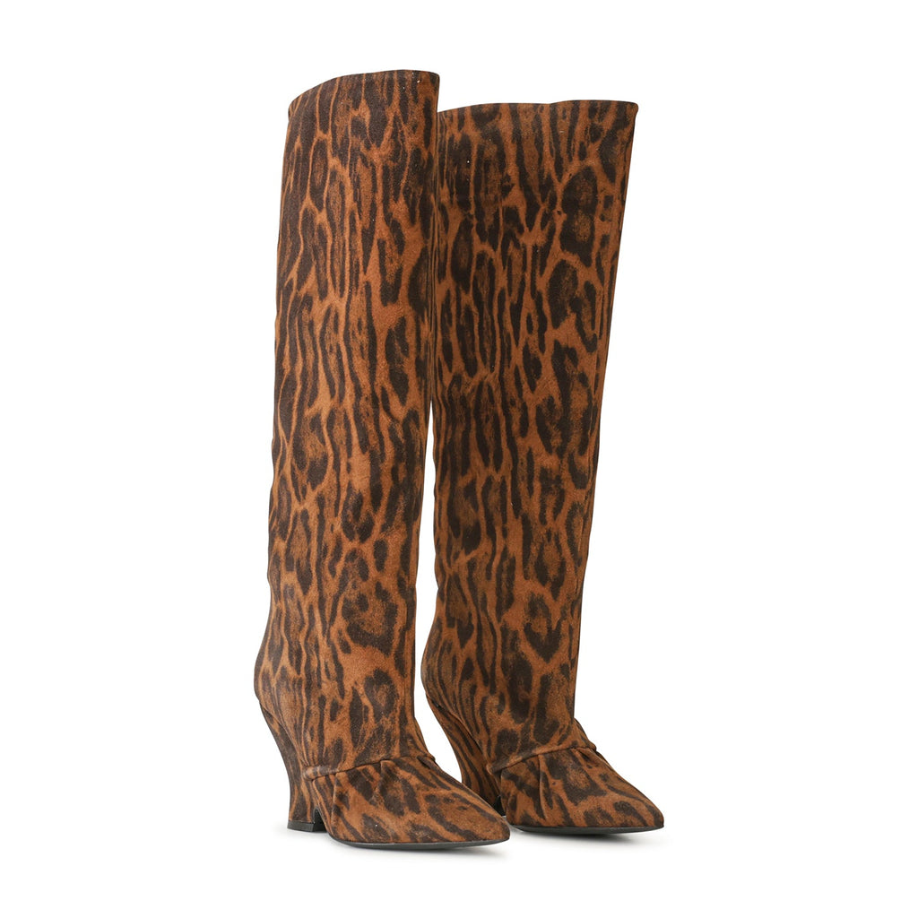STIVALE CRISTEL LEOPARDATO