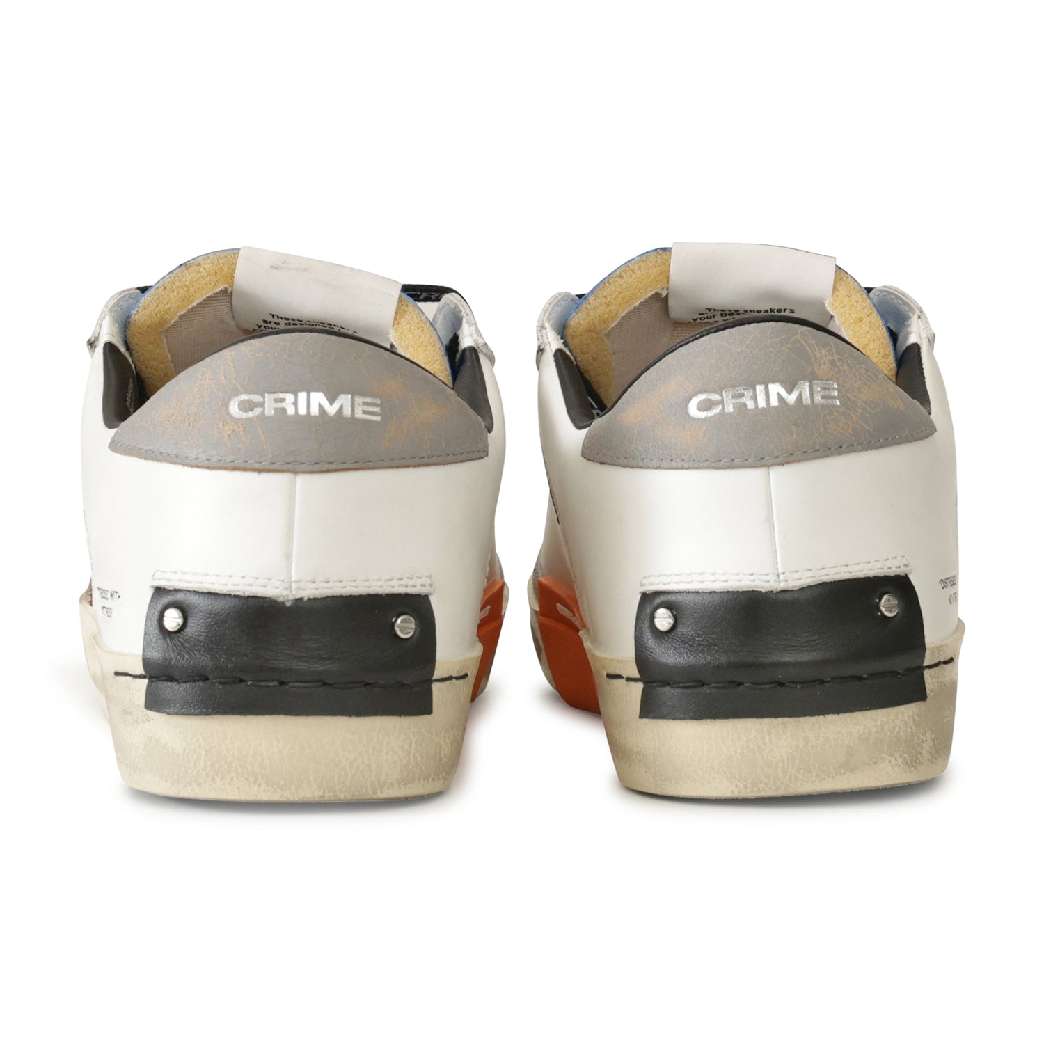 SNEAKERS DISTRESSED BIANCA