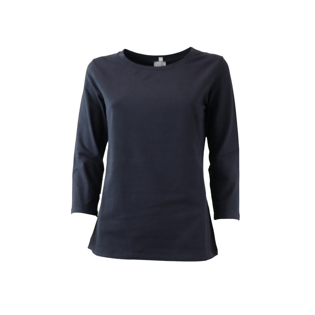MAGLIA OBLIQUA NERO