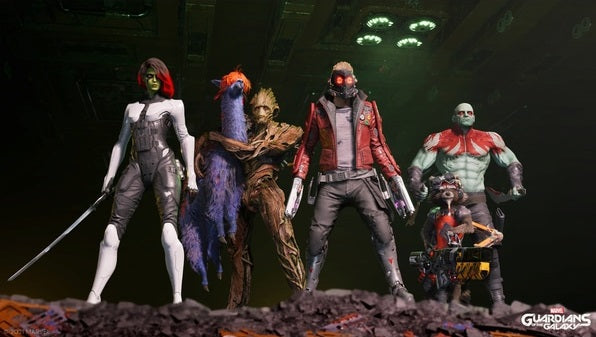 Marvel Guardians Of The Galaxy Ps4 Gioco Italiano Guardiani Della Galassia Ps5