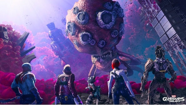 Marvel Guardians Of The Galaxy Ps5 Gioco Italiano Guardiani Della Galassia Nuovo