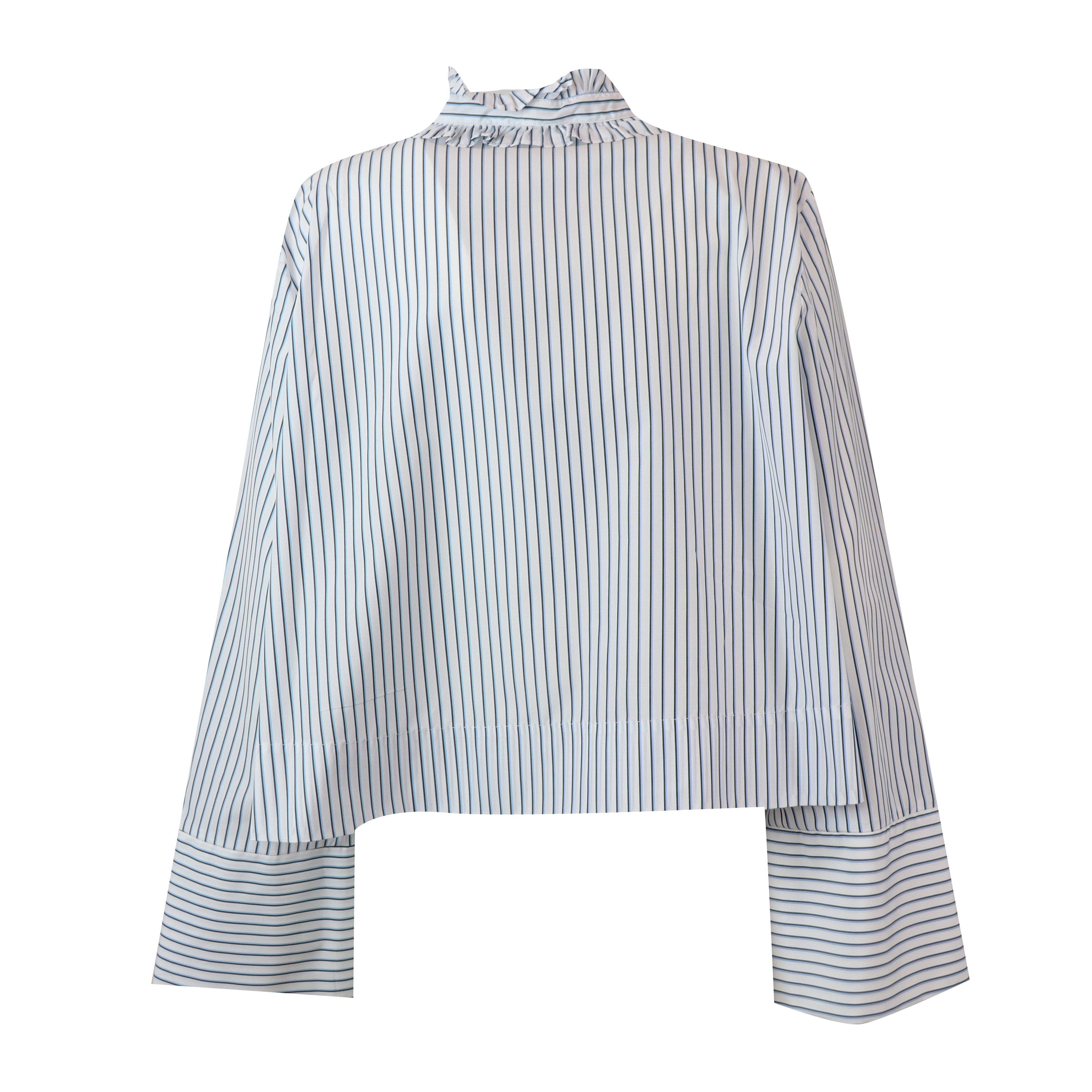 BLUSA LONZA BIANCA E BLU