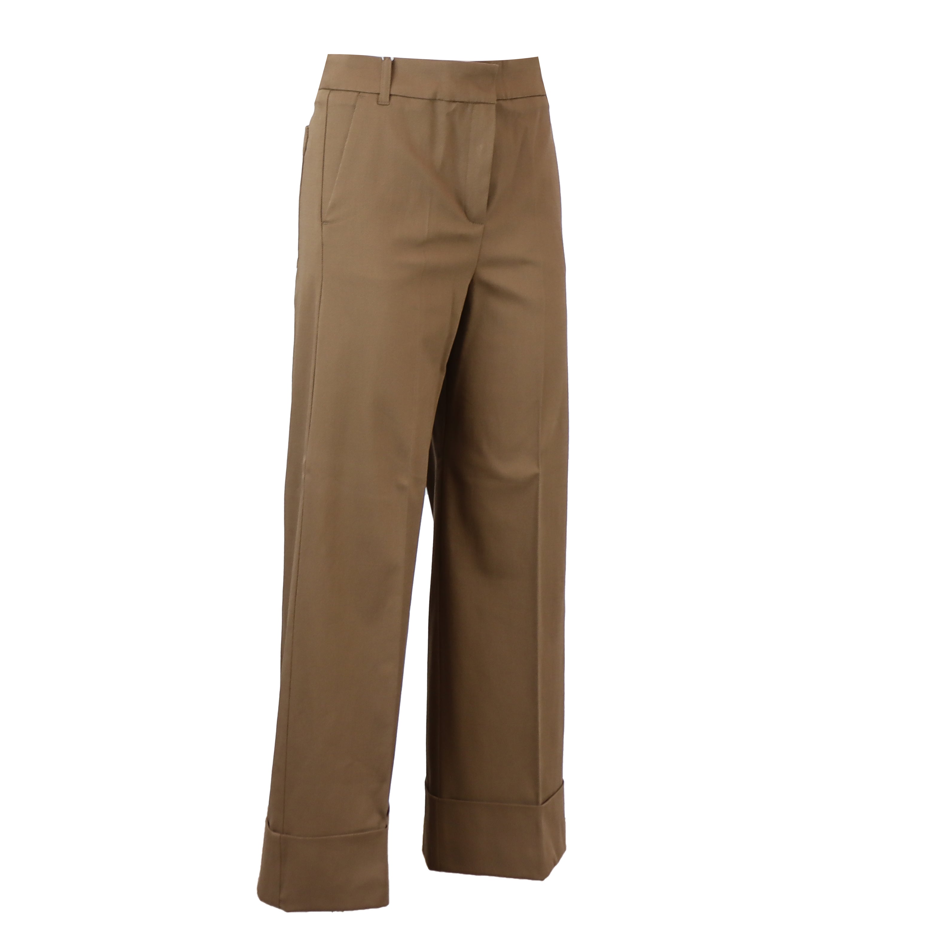 PANTALONE SCACCO TABACCO