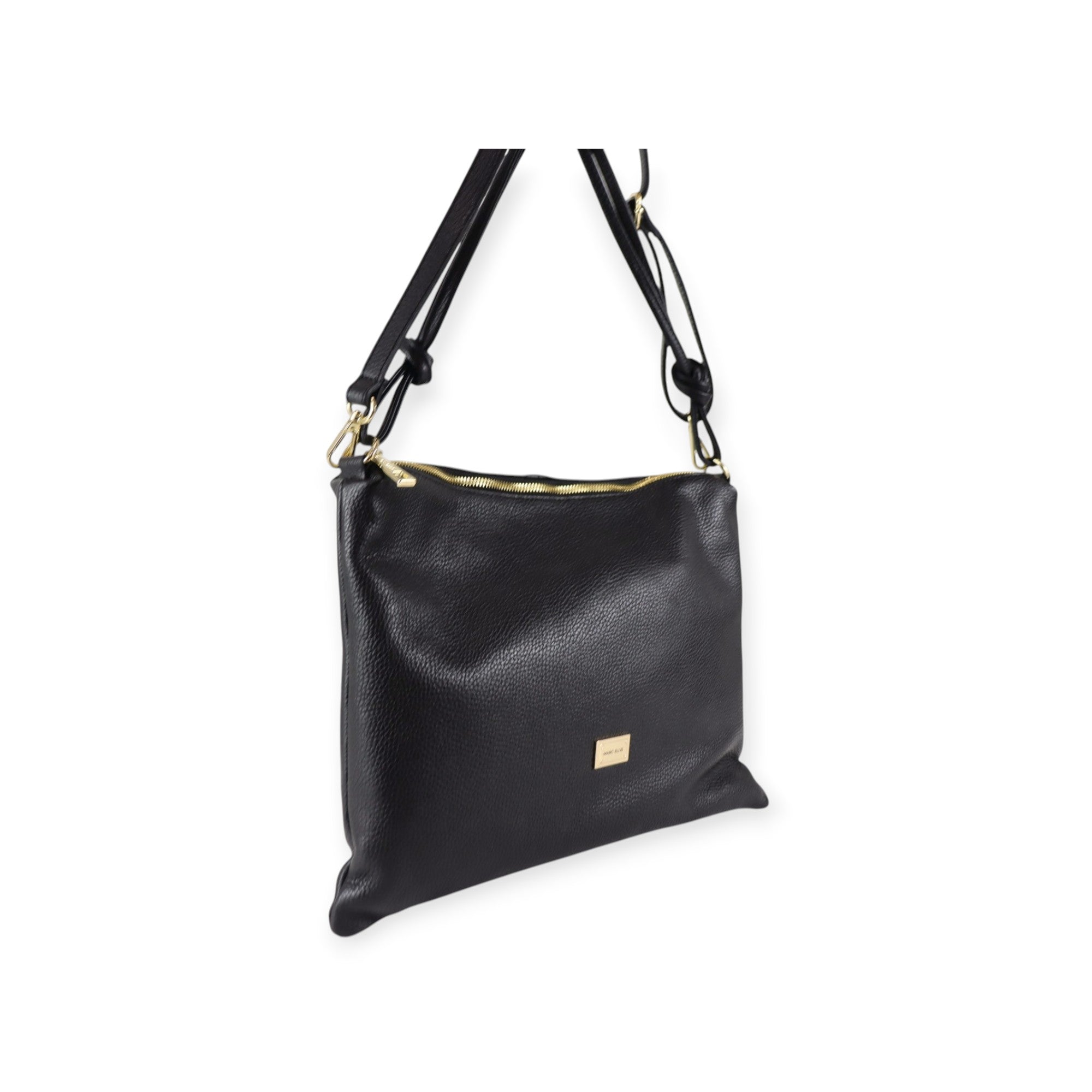 BORSA A SPALLA LUNA NERA