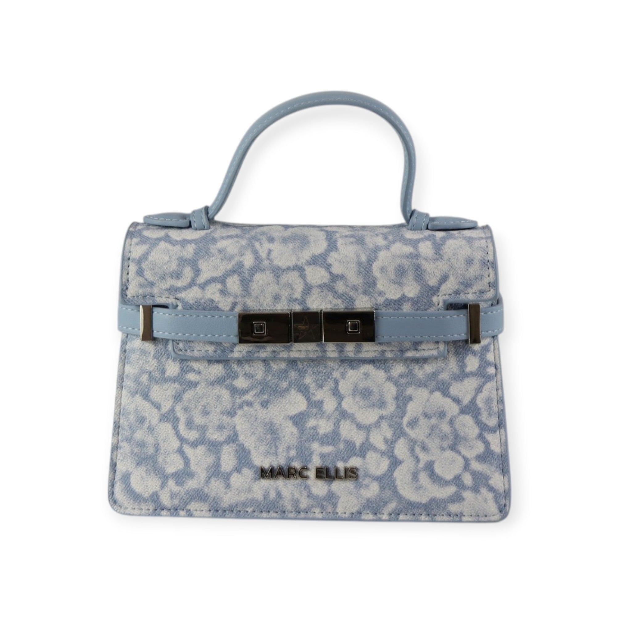 BORSA A MANO AROUND AZZURRA
