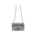 BORSA A TRACOLLA SUPER MID ARGENTO