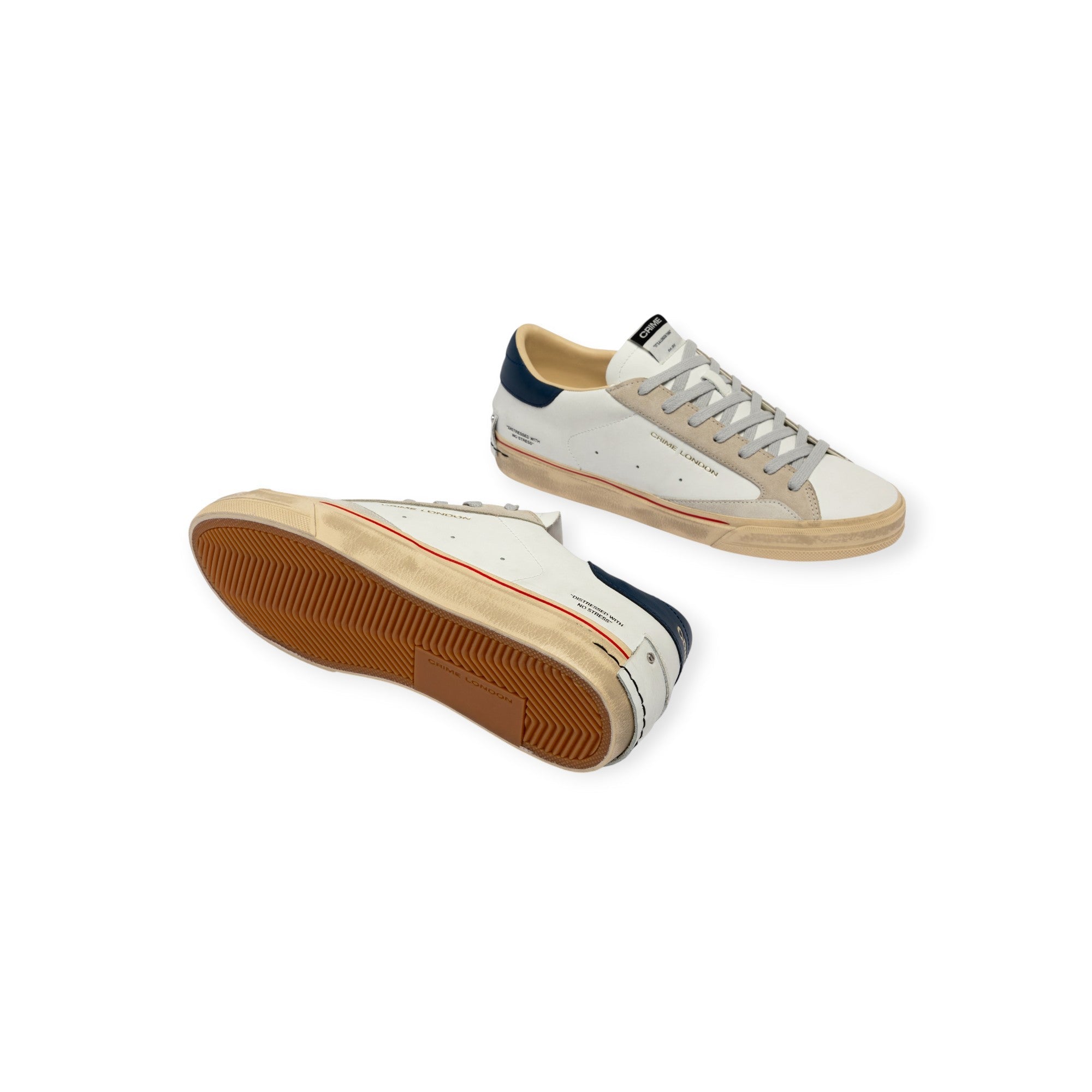 SNEAKERS DISTRESSED BIANCA