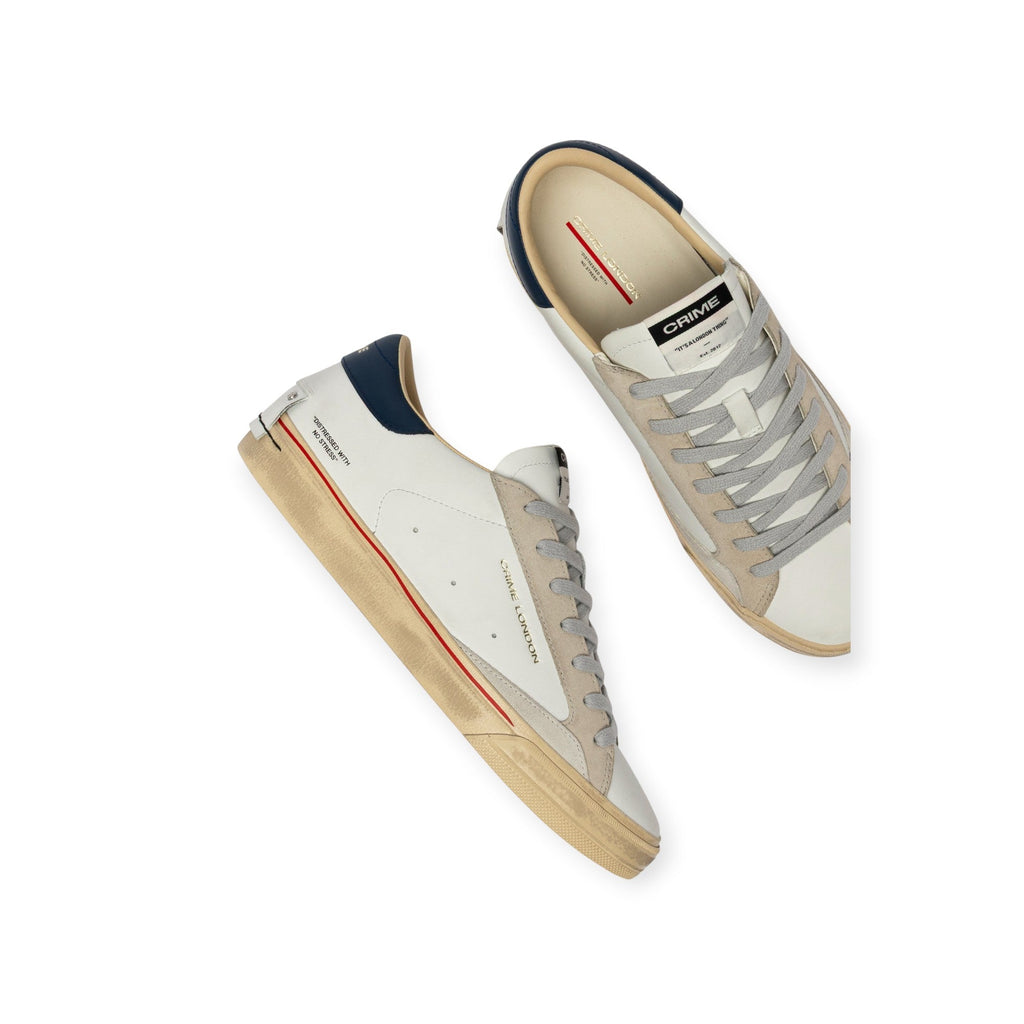 SNEAKERS DISTRESSED BIANCA