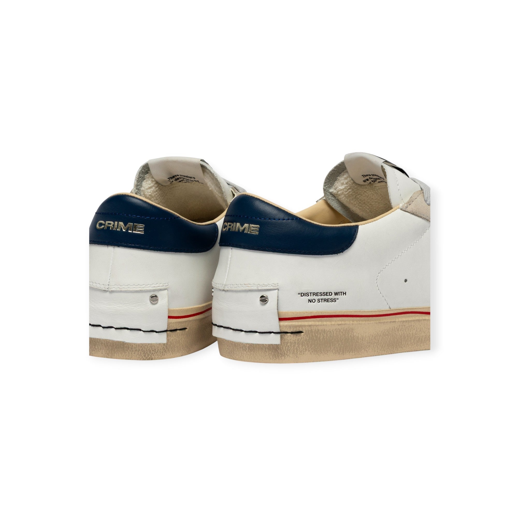 SNEAKERS DISTRESSED BIANCA