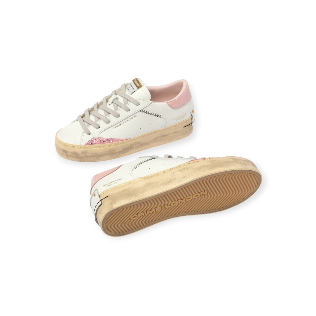 SNEAKERS DISTRESSED BIANCA