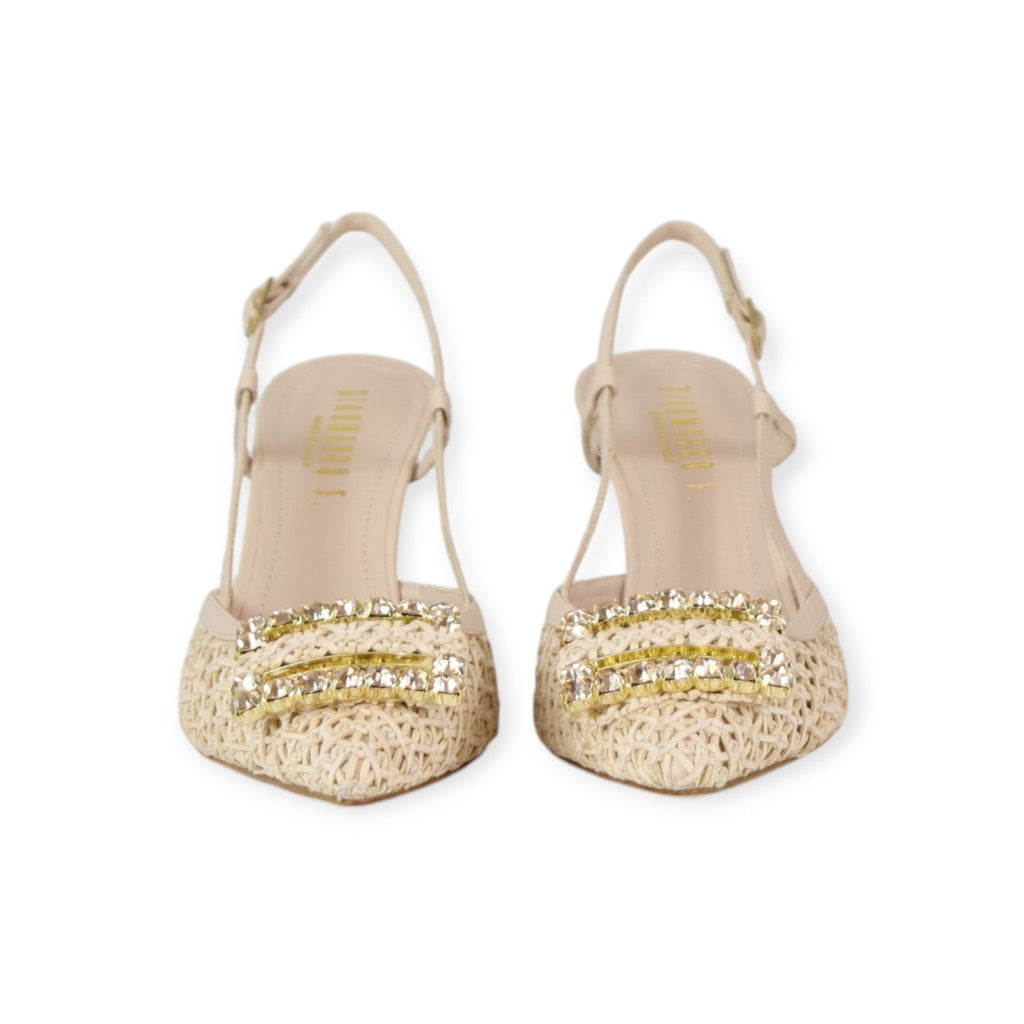 SLINGBACK BEIGE