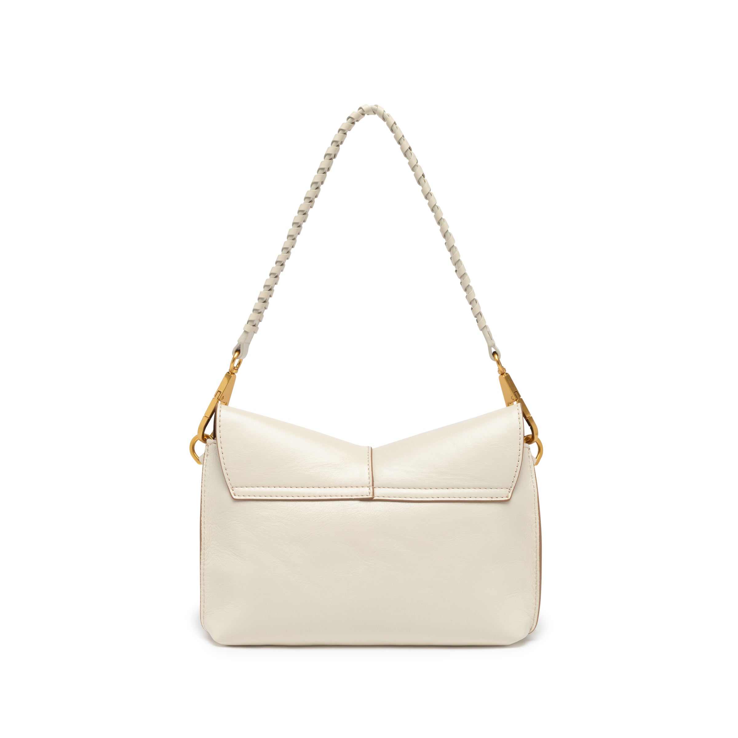 BORSA A SPALLA AVORIO