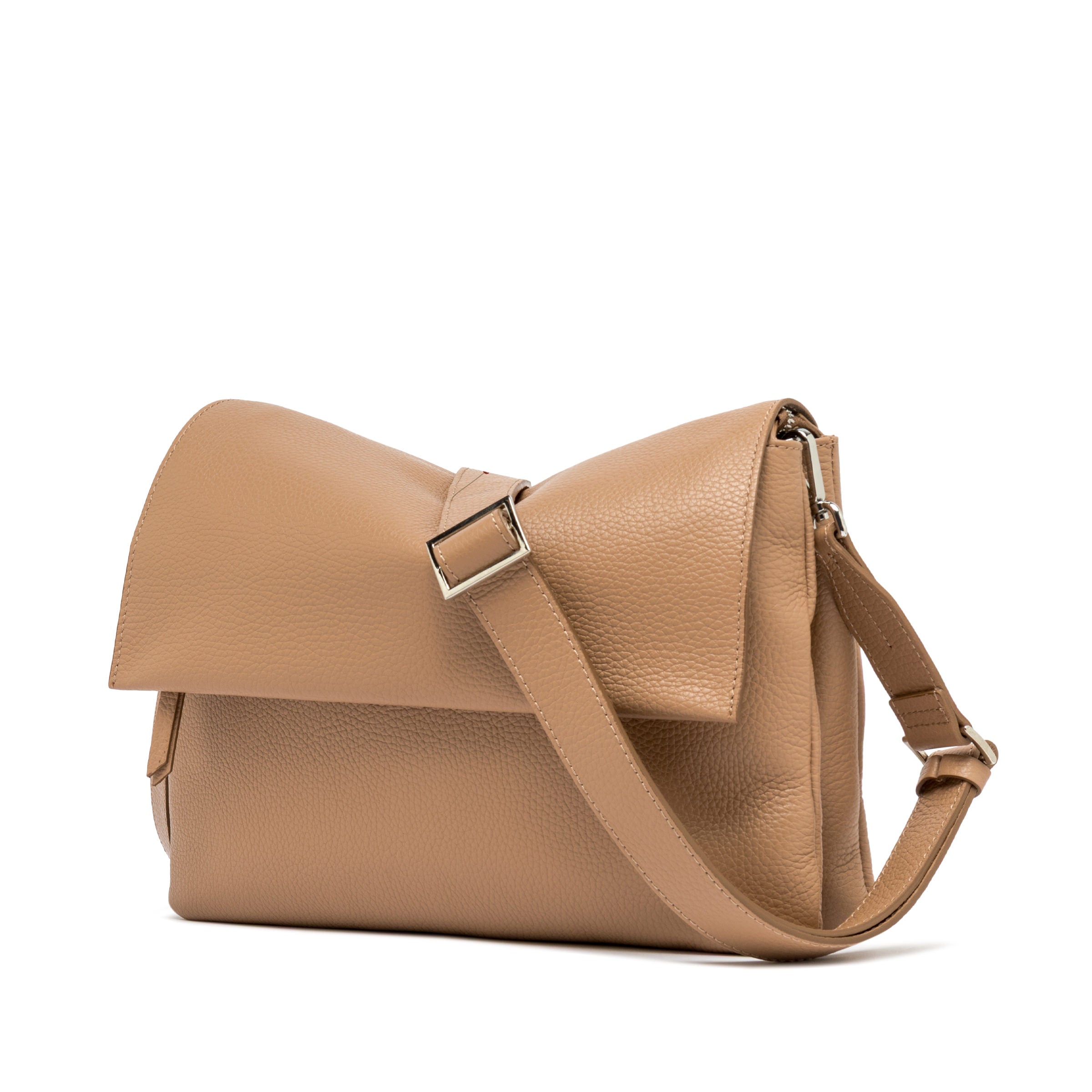 BORSA A TRACOLLA BEIGE