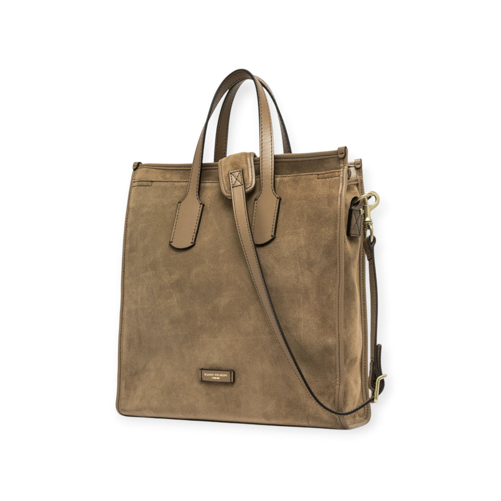 BORSA A MANO BEIGE
