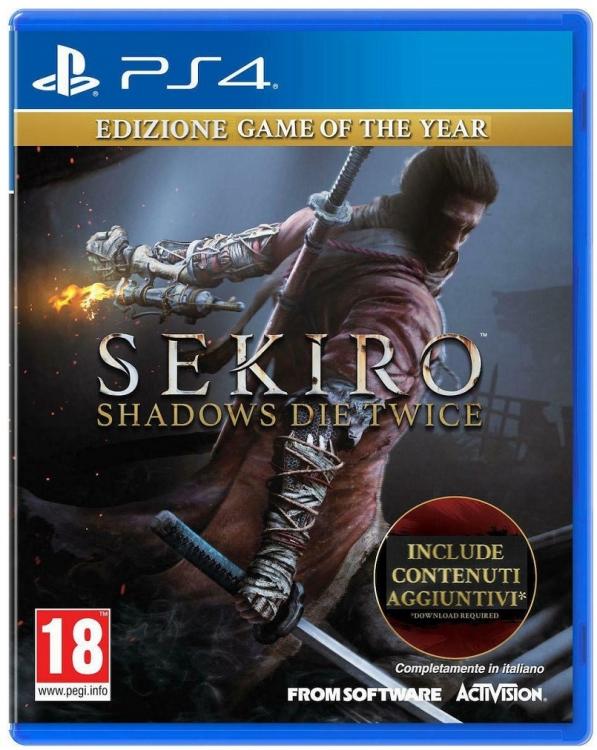 Sekiro Shadow Die Twice Edizione G.O.T.Y Ps4 Gioco Eu Italiano Nuovo