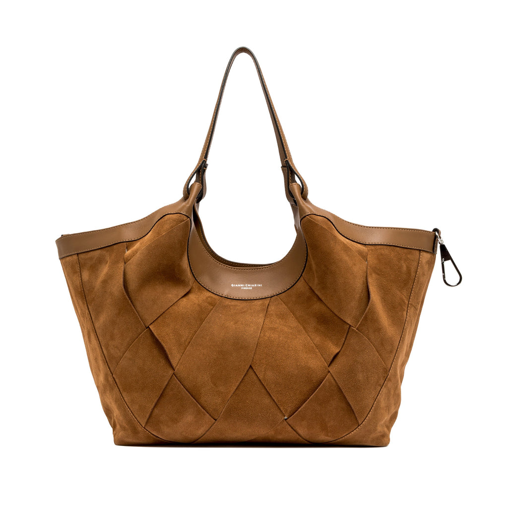 BORSA A SPALLA CUOIO