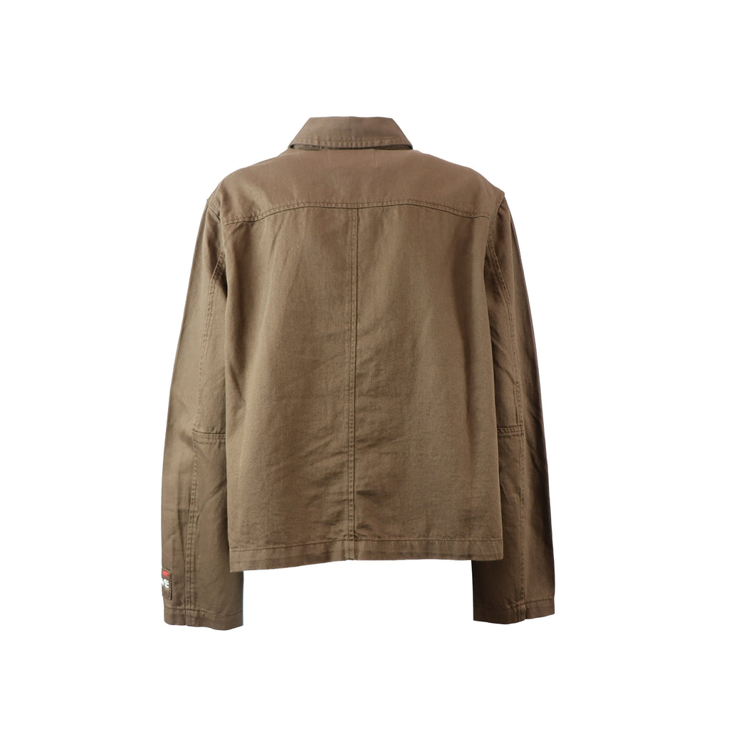 OVERSHIRT MARRONE