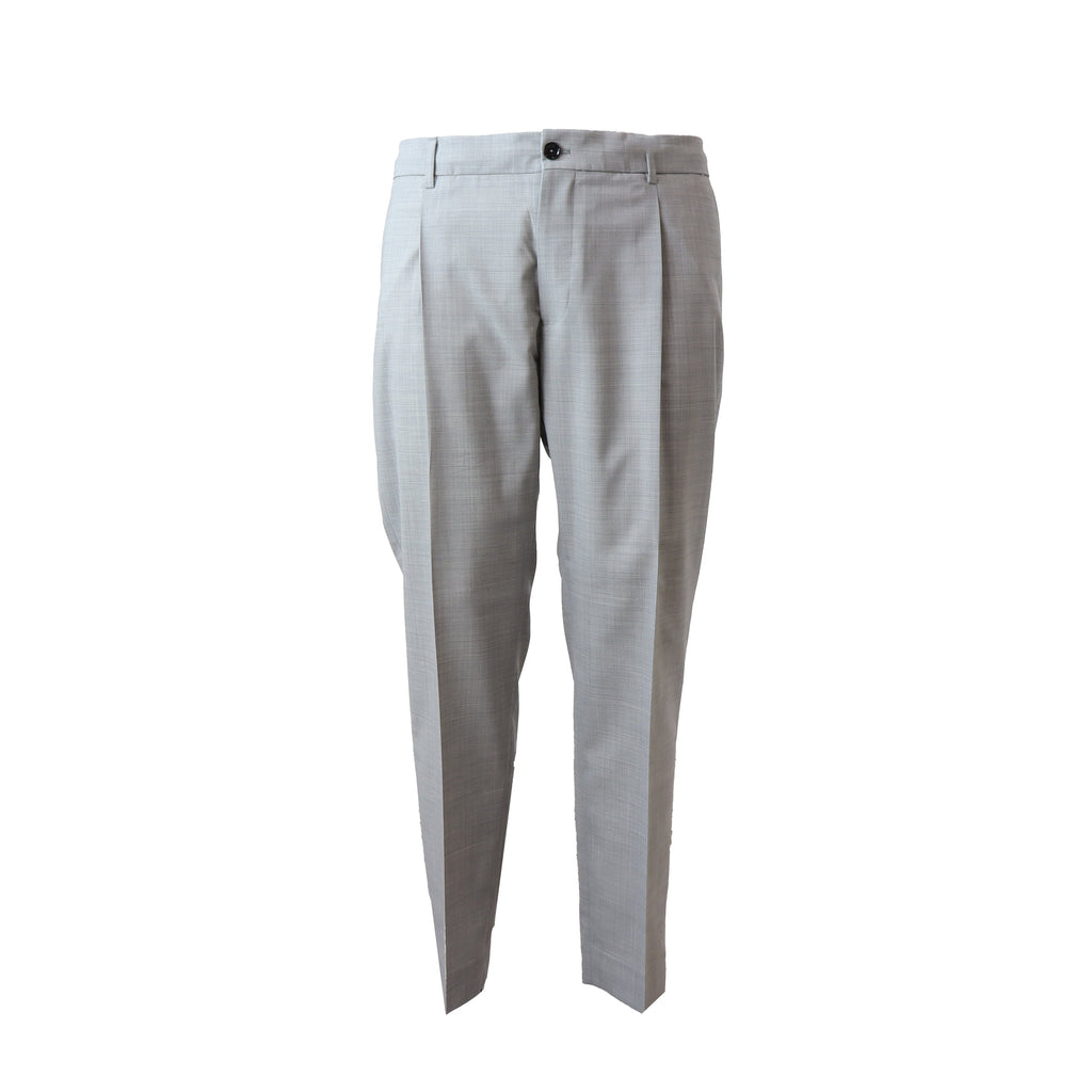 PANTALONE RICCARDO GRIGIO CHIARO