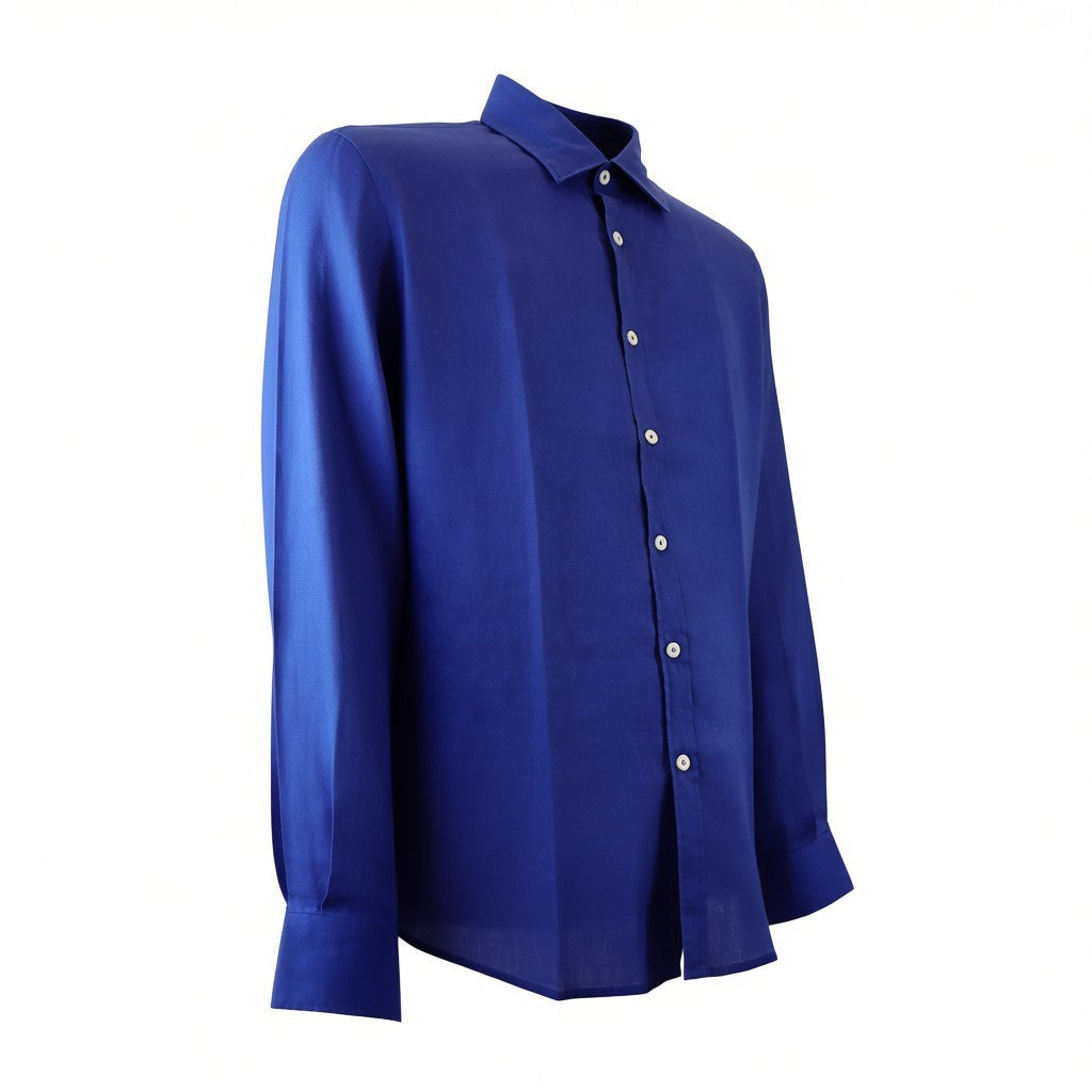CAMICIA BLU ROYAL