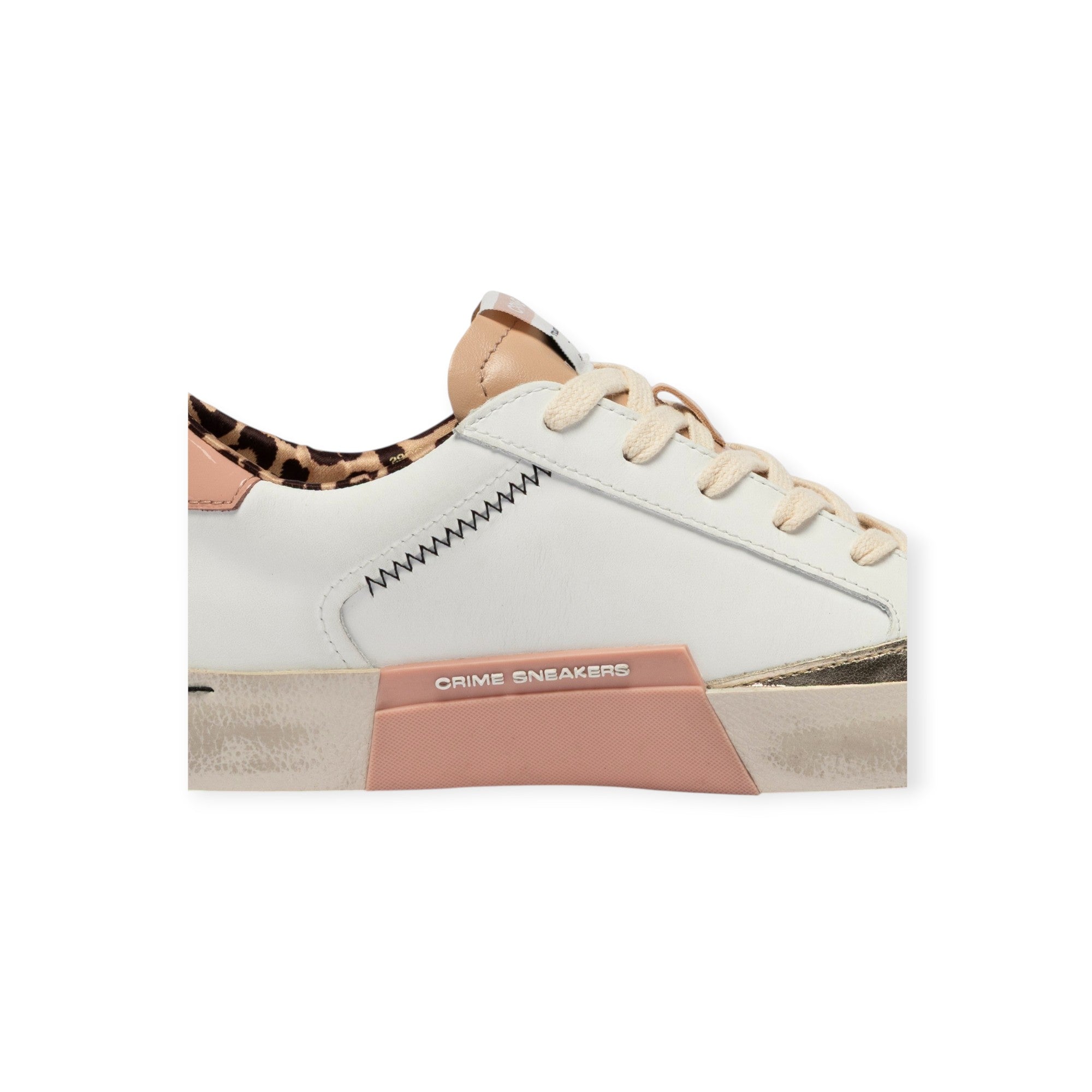 SNEAKERS DISTRESSED BIANCA