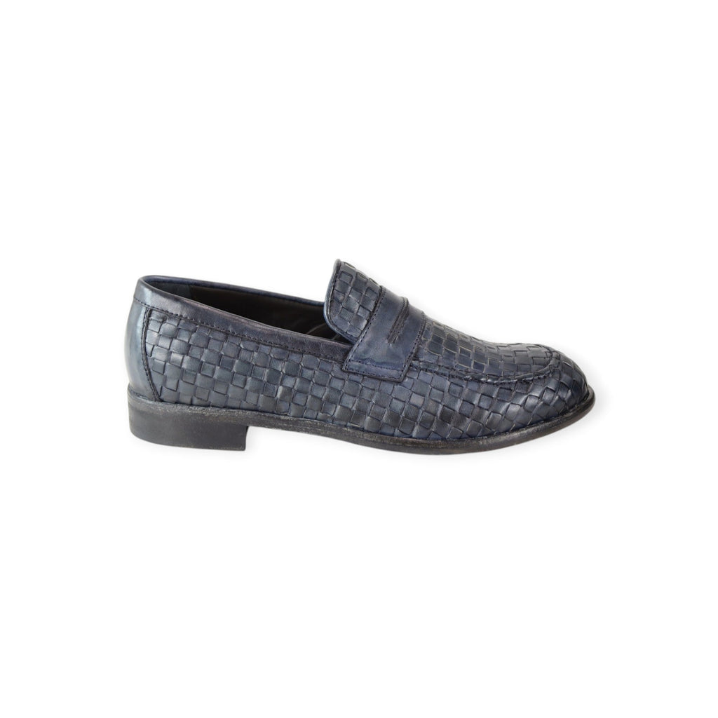 MOCASSINO BLU