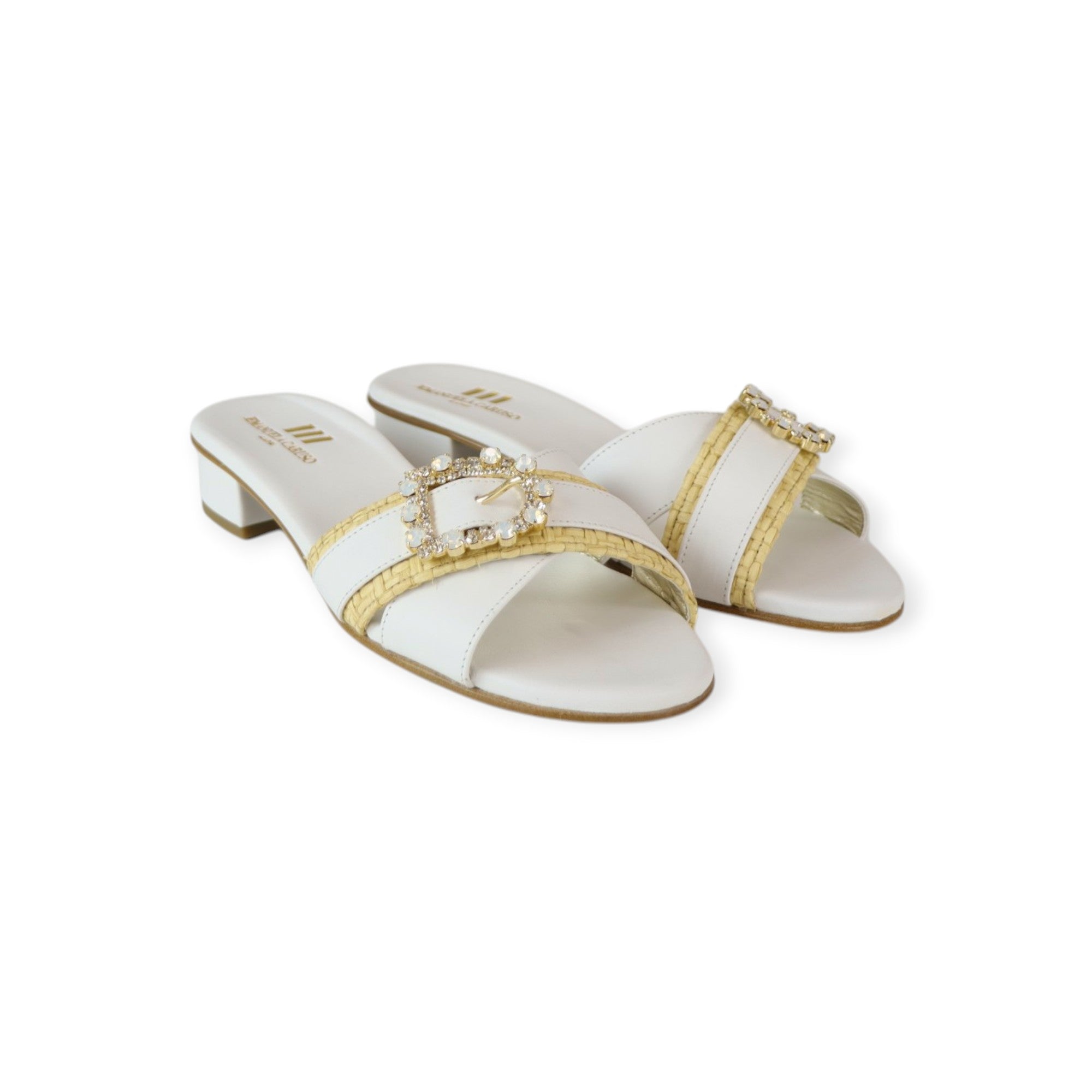 SANDALO FLAT BIANCO