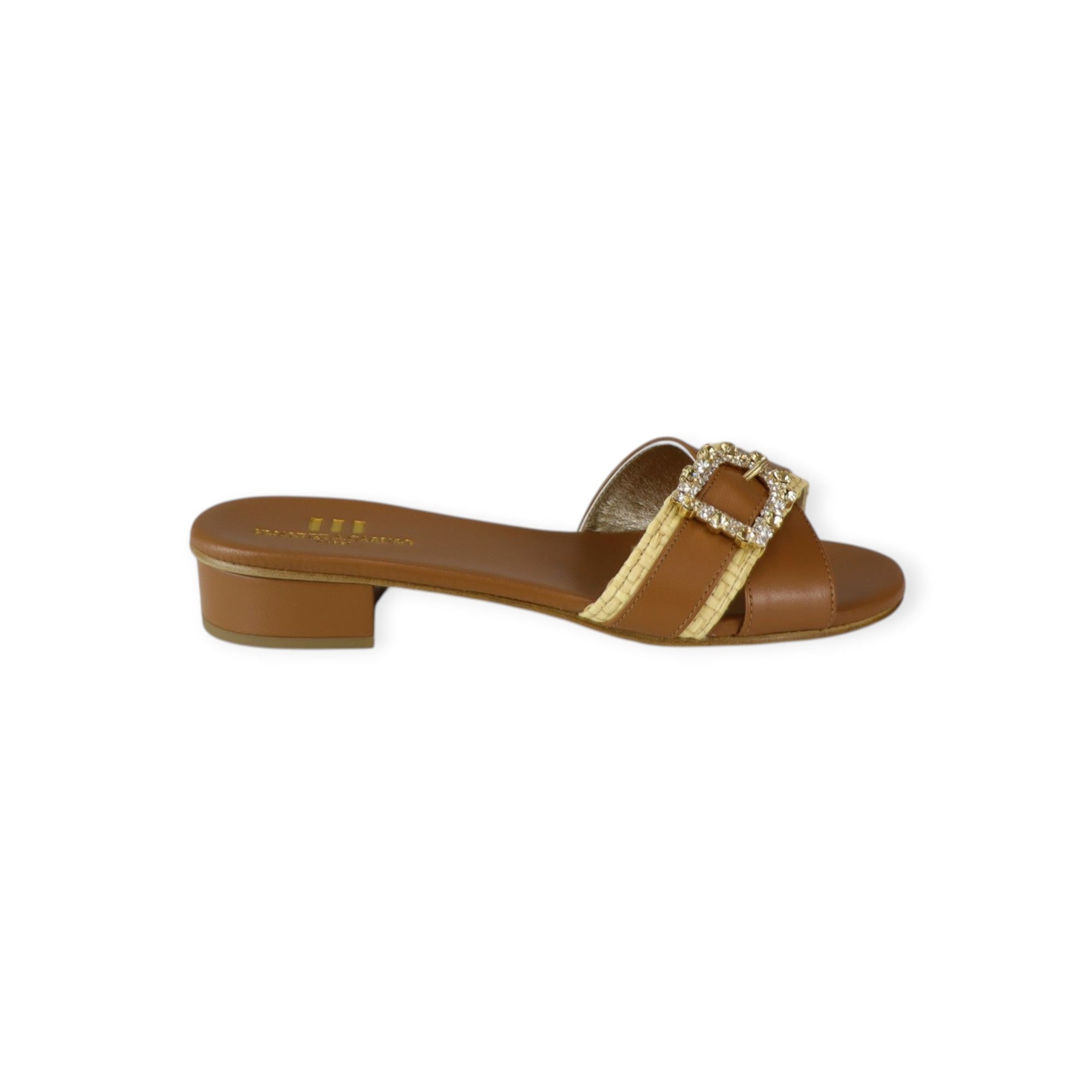 SANDALO FLAT CUOIO