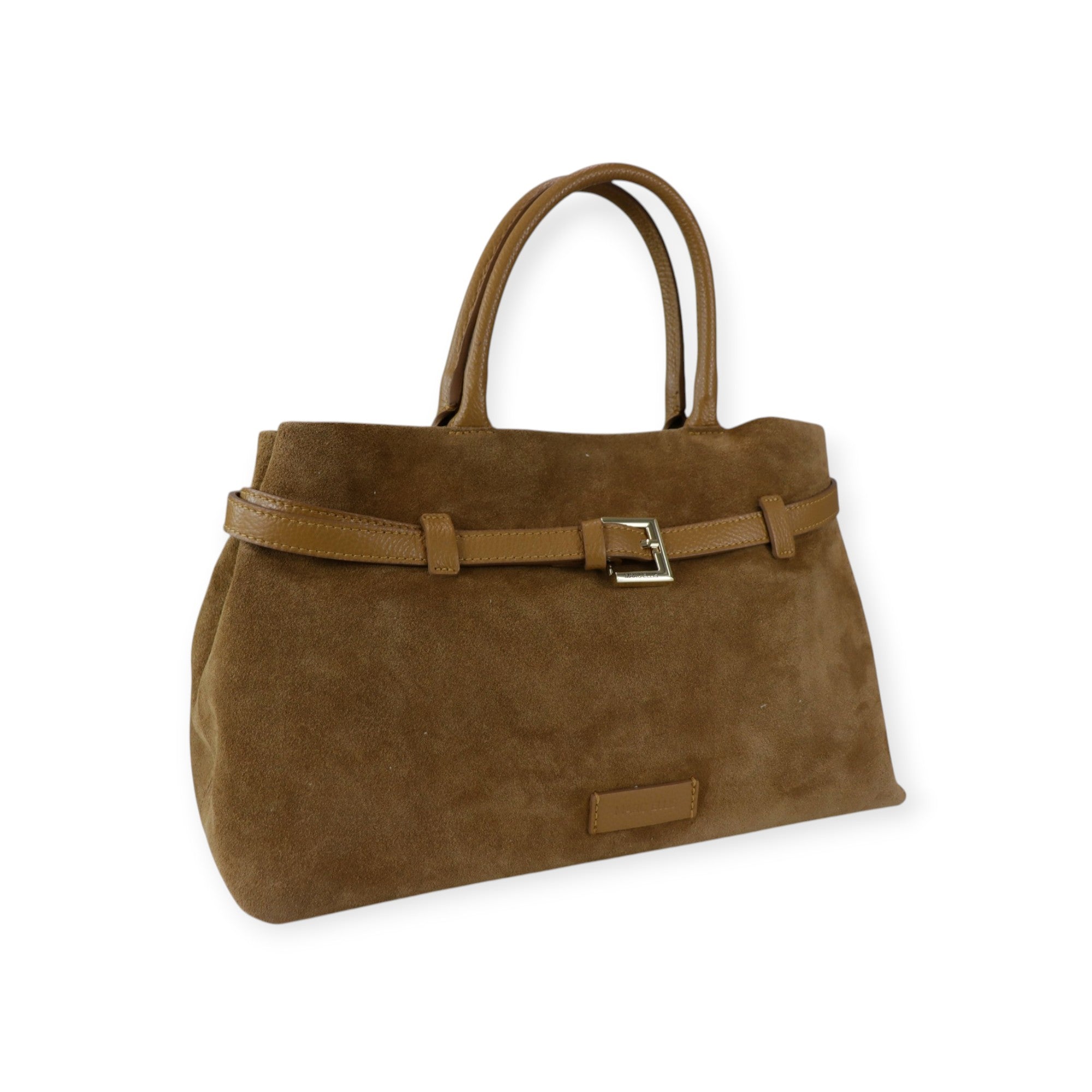 BORSA A MANO DORADO CUOIO