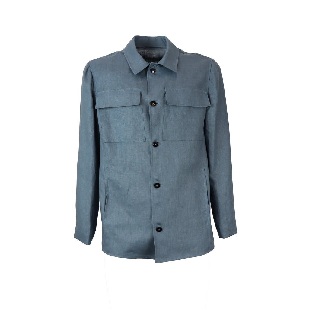 OVERSHIRT JAMES AZZURRO