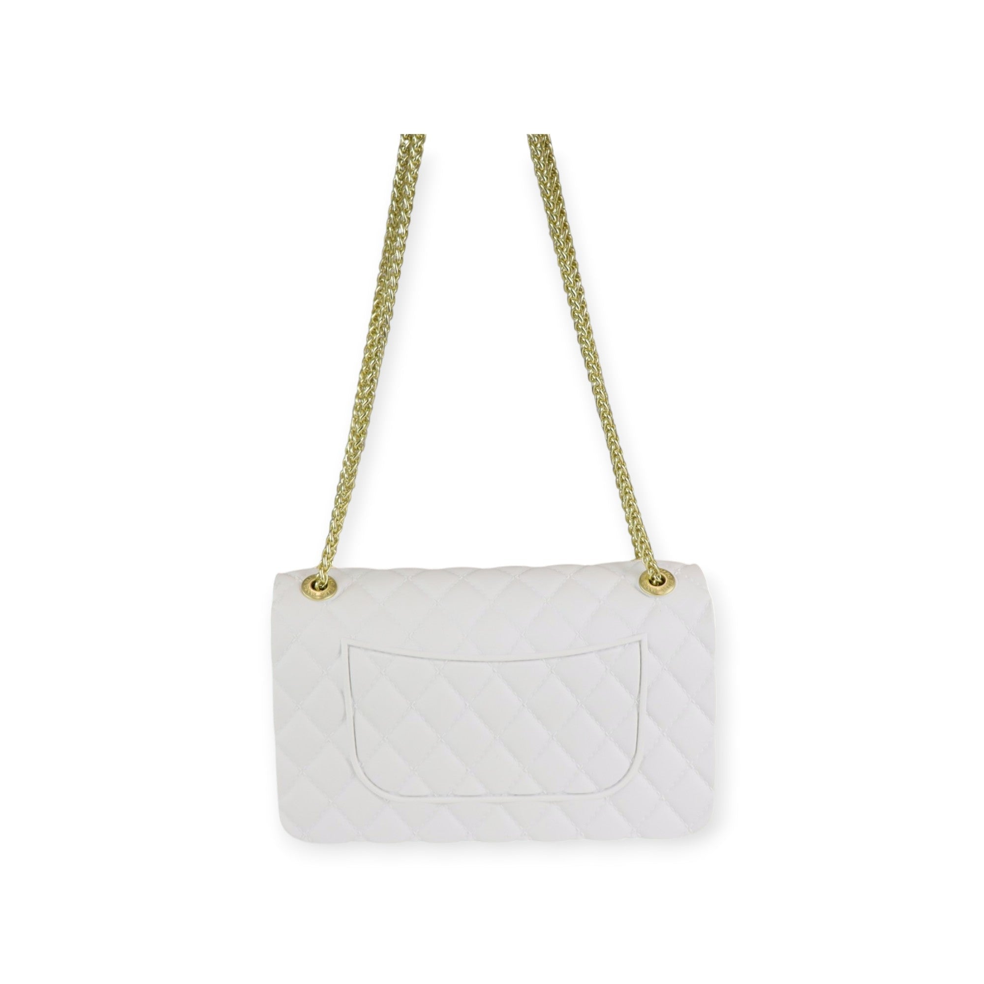 BORSA A TRACOLLA FALCON MID BIANCA