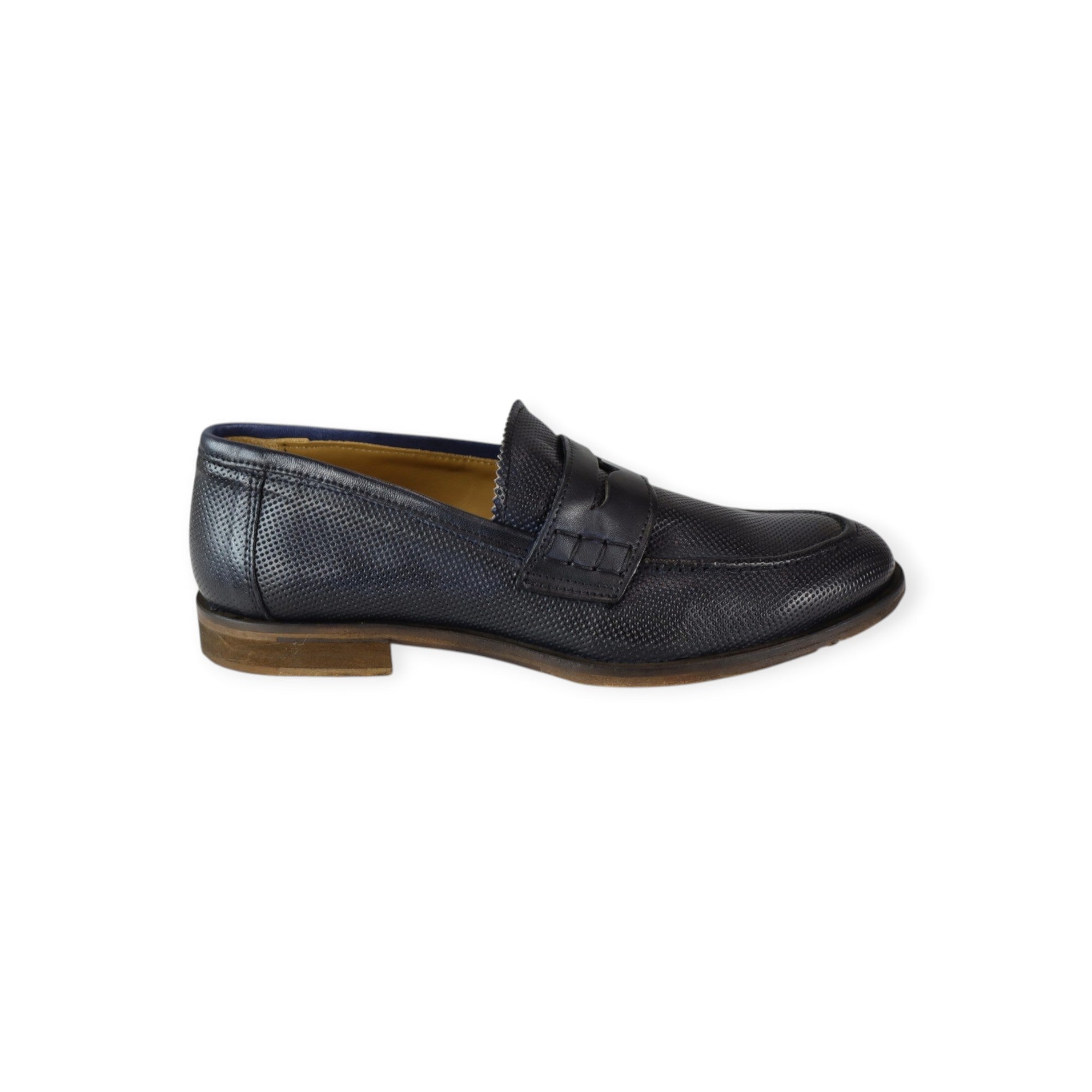 MOCASSINO BLU