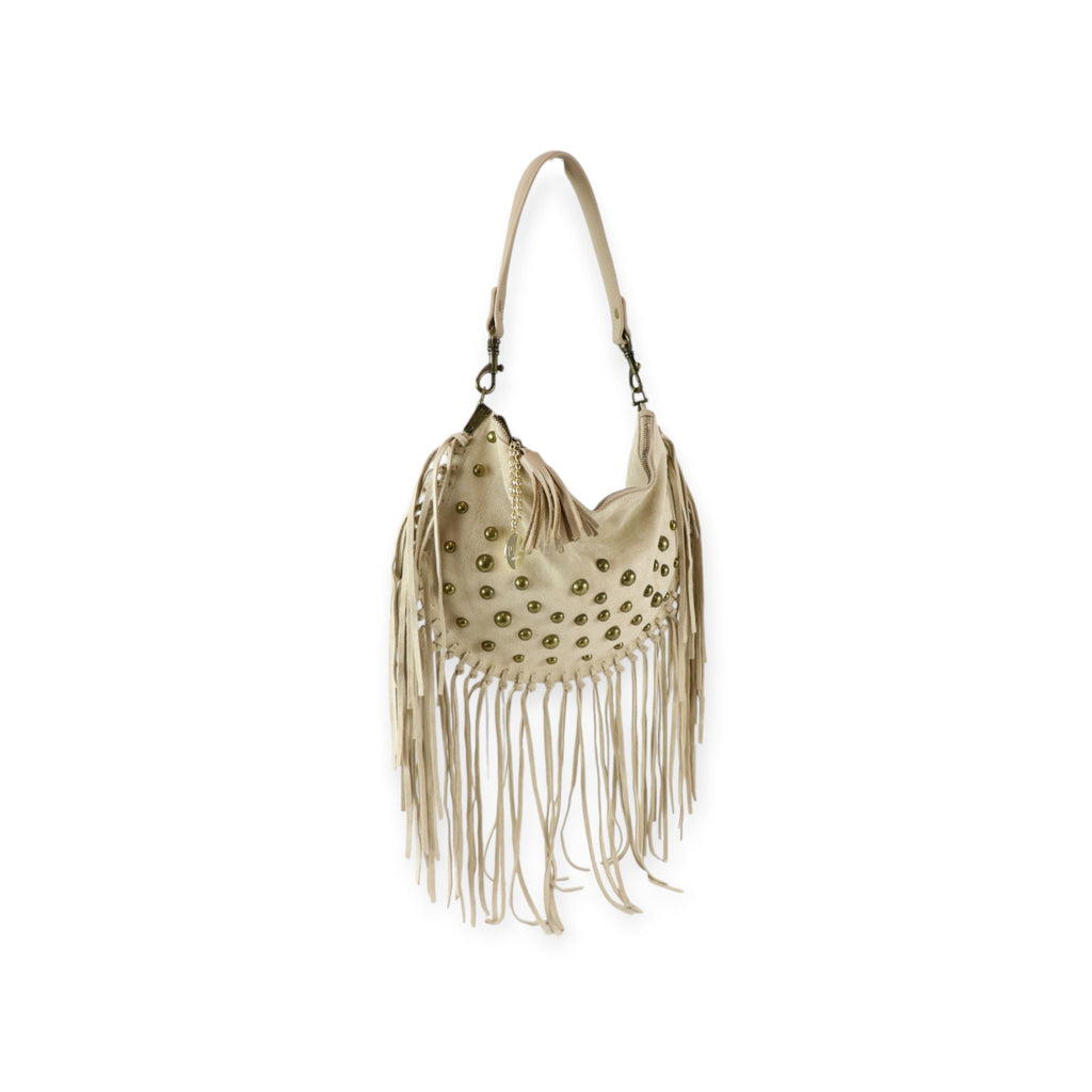 BORSA A SPALLA BEIGE