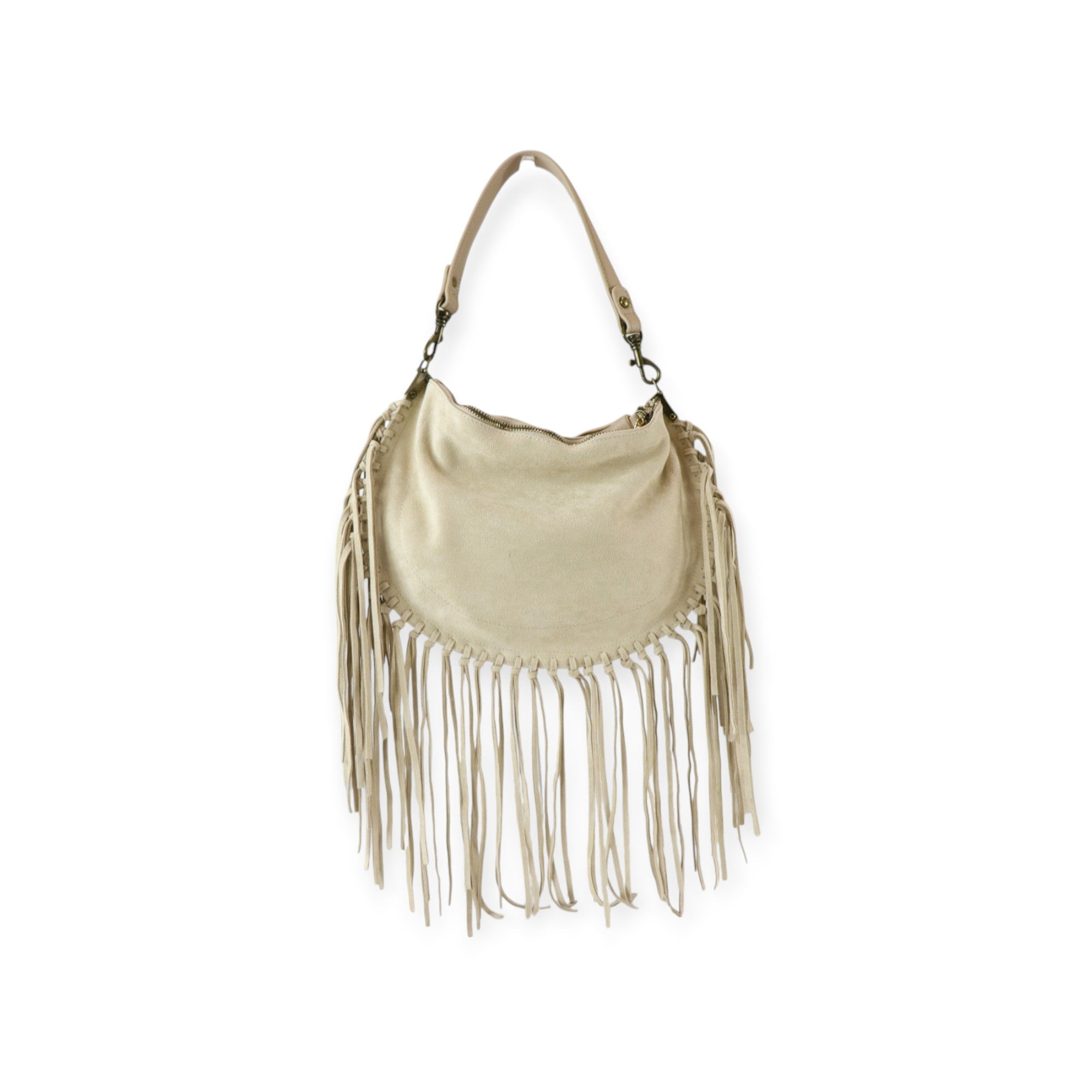 BORSA A SPALLA BEIGE