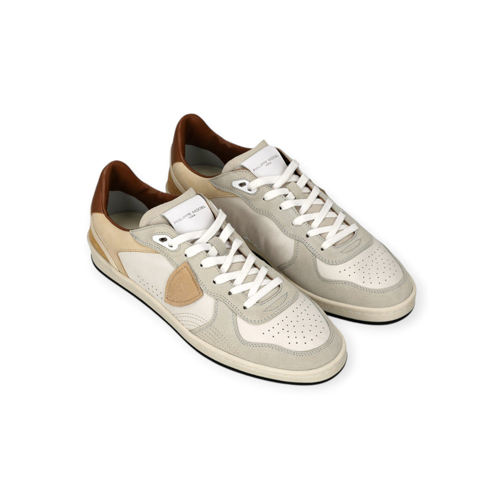 SNEAKERS PGAL BIANCA E BEIGE