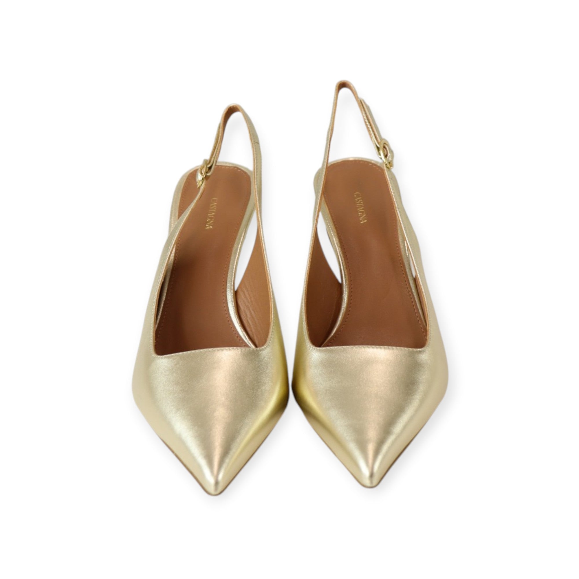 SLINGBACK MARIA PLATINO