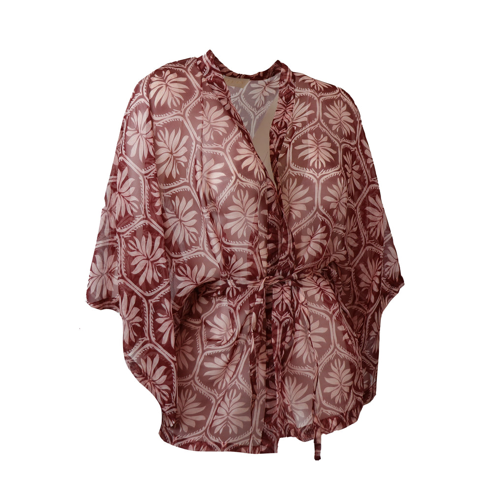 BLUSA QUOTA BORDEAUX FANTASIA