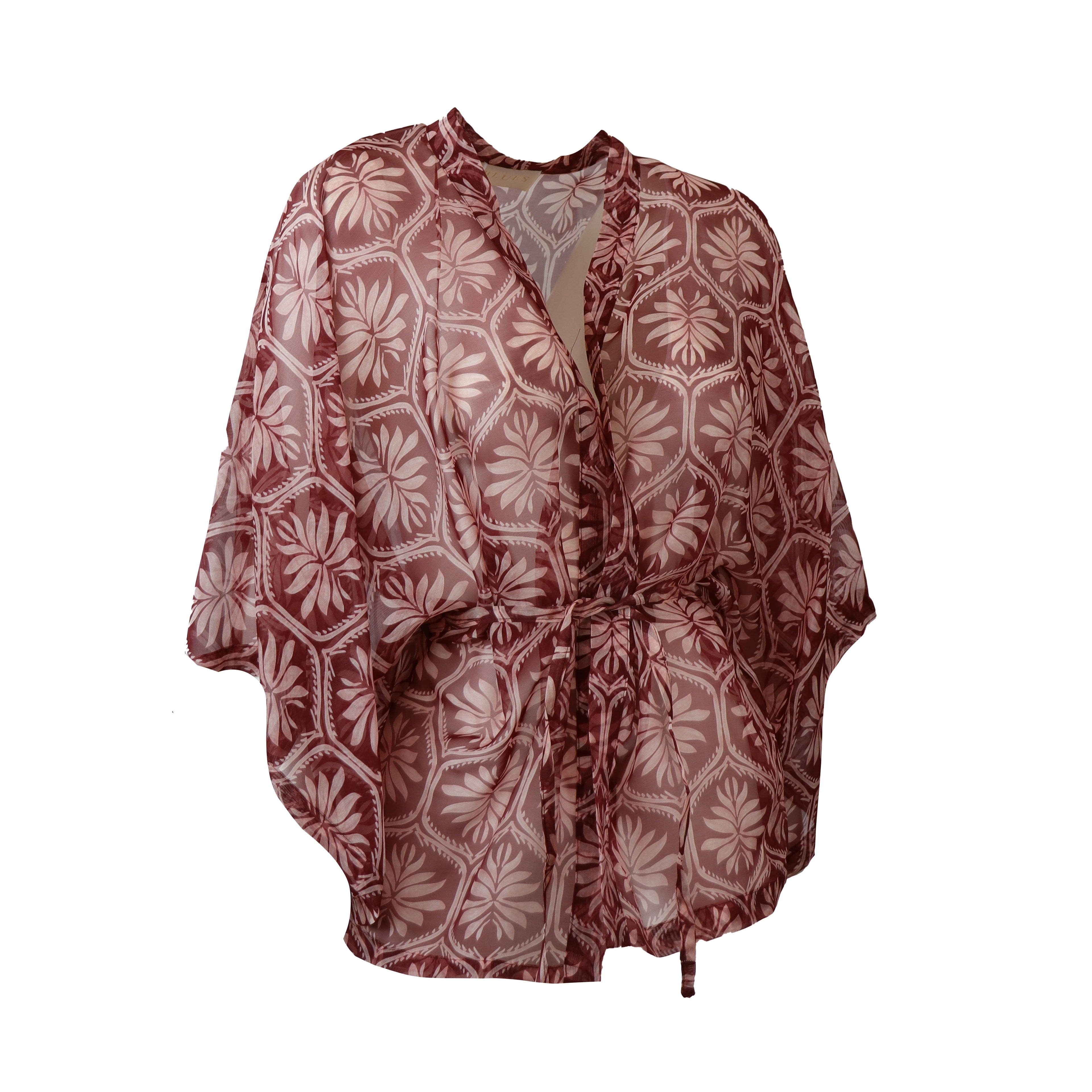 BLUSA QUOTA BORDEAUX FANTASIA