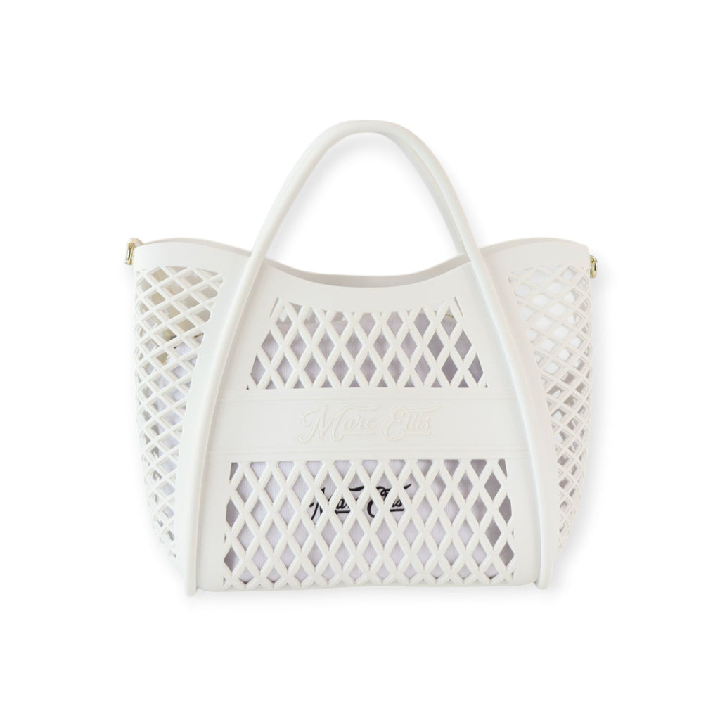 BORSA A MANO BUBY BASKET S BIANCA