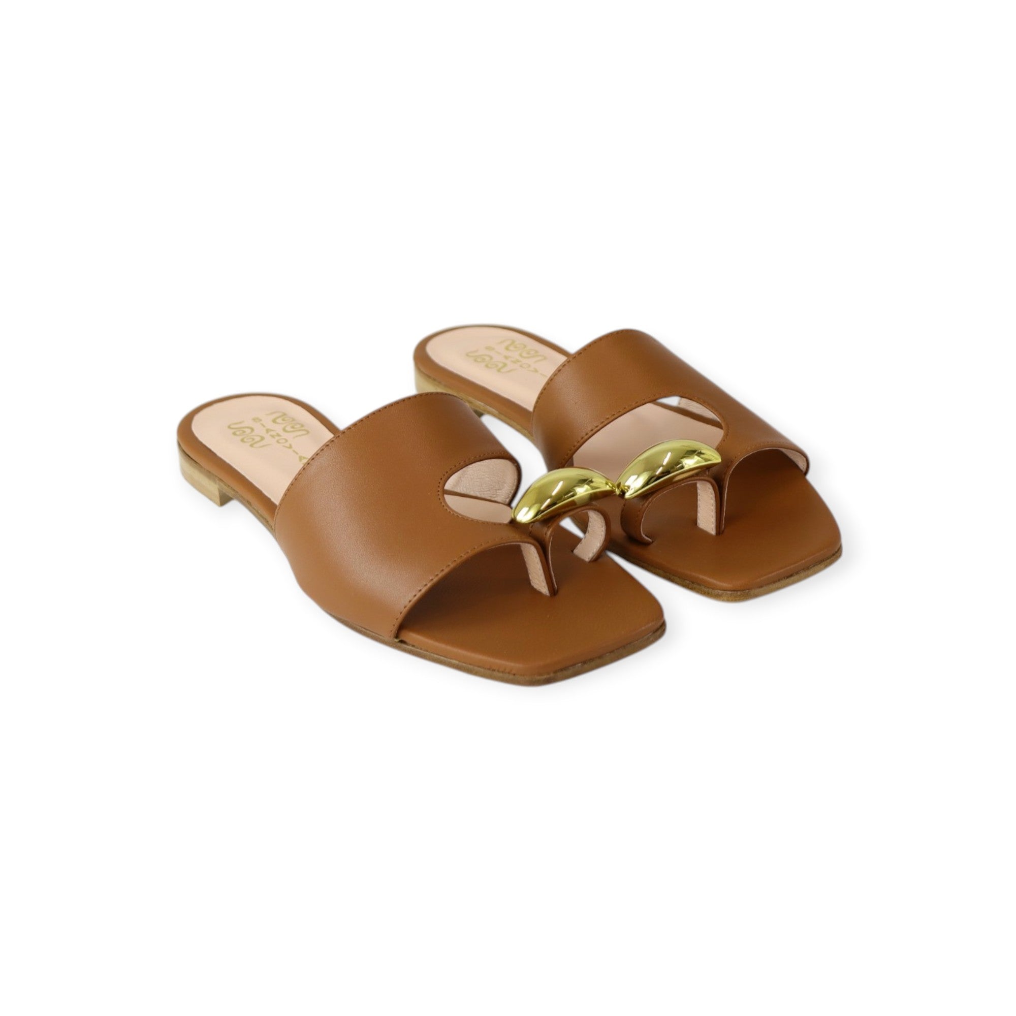 INFRADITO FLAT CUOIO