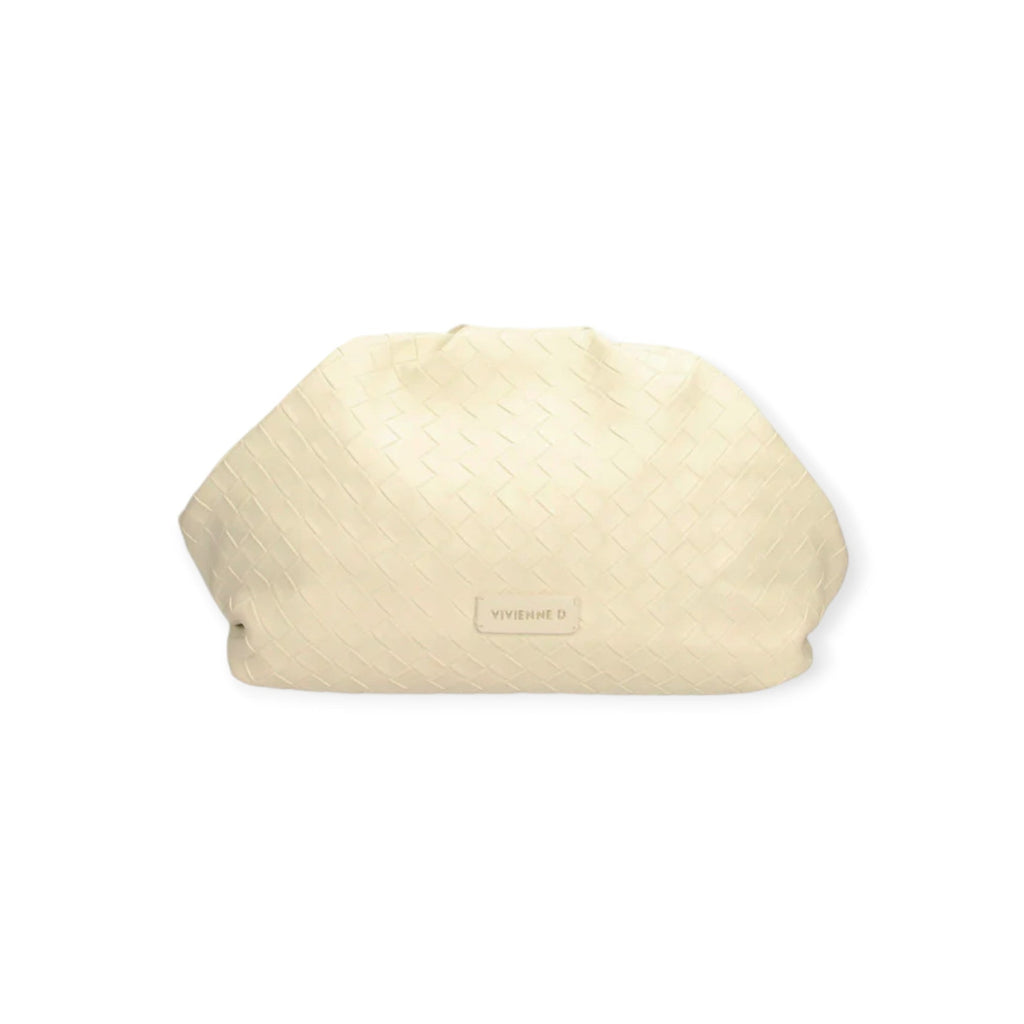MAXI POCHETTE TWIST BIANCA