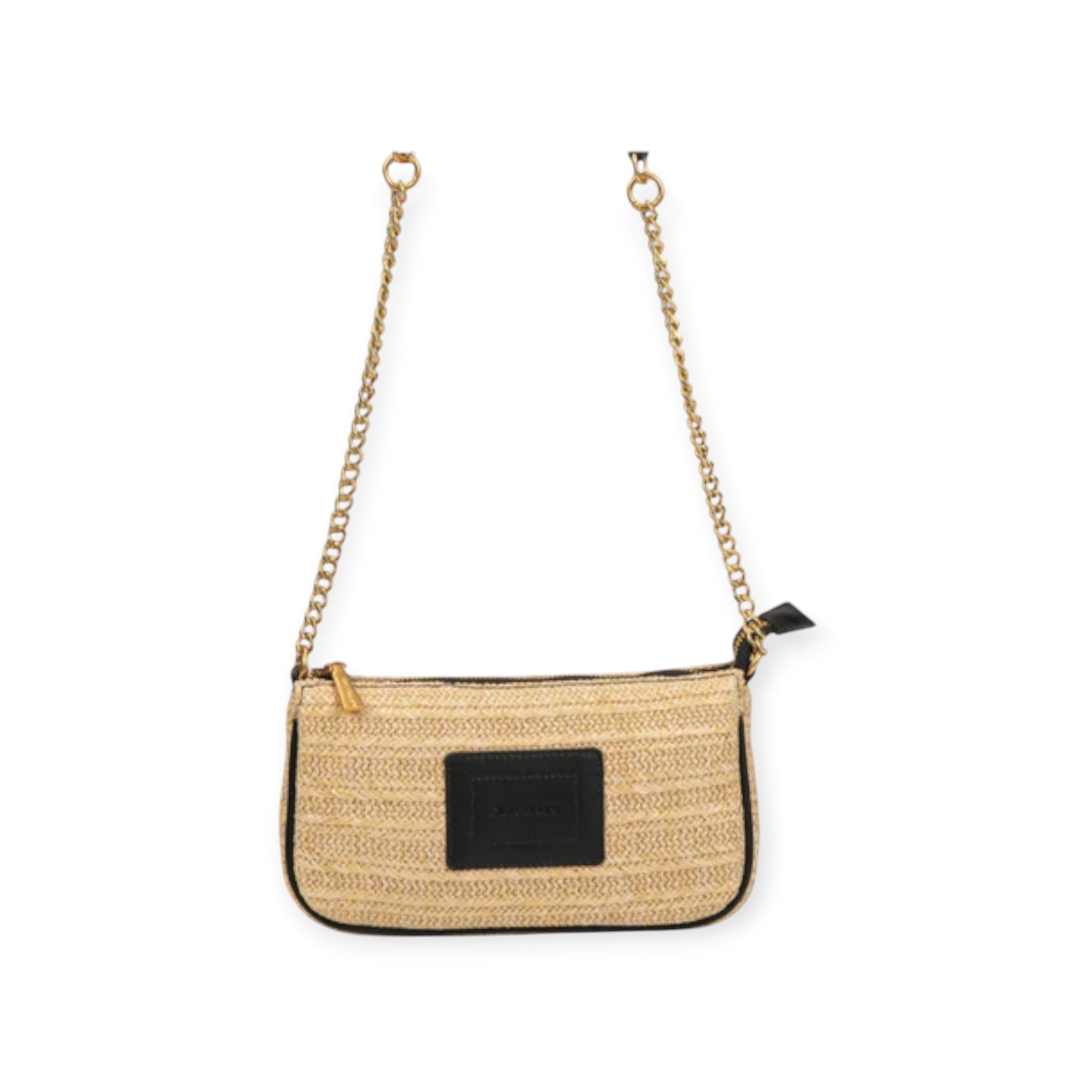 POCHETTE NERA E BEIGE
