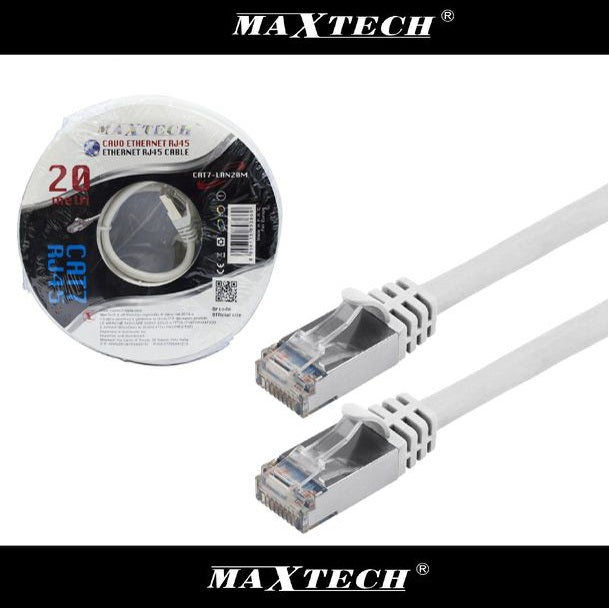CAVO ETHERNET DI RETE LAN INTERNET RJ45 Cat7 20M METRI MODEM ROUTER INFORMATICA