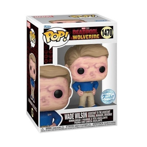 Funko Pop ! Marvel - Deadpool Wolverine (1470) Wade Wilson Special Edition 9Cm