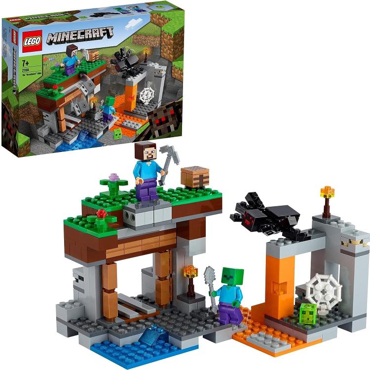 Lego Minecraft 21166 La Miniera Abbandonata 7+ Con Mini Figure Costruzione 248Pz