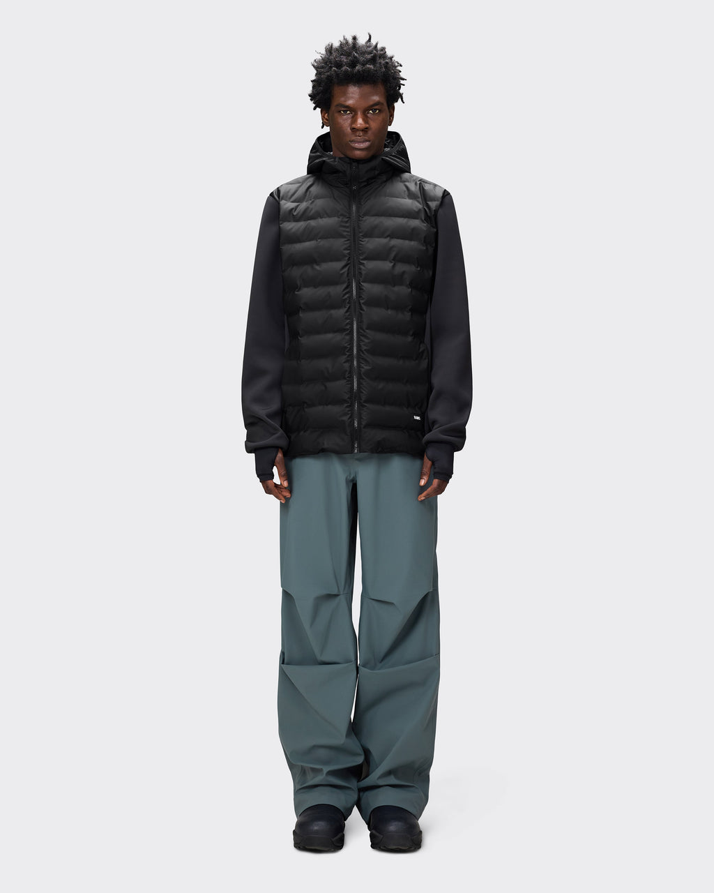 Giacca Safi Fleece Hybrid Nera