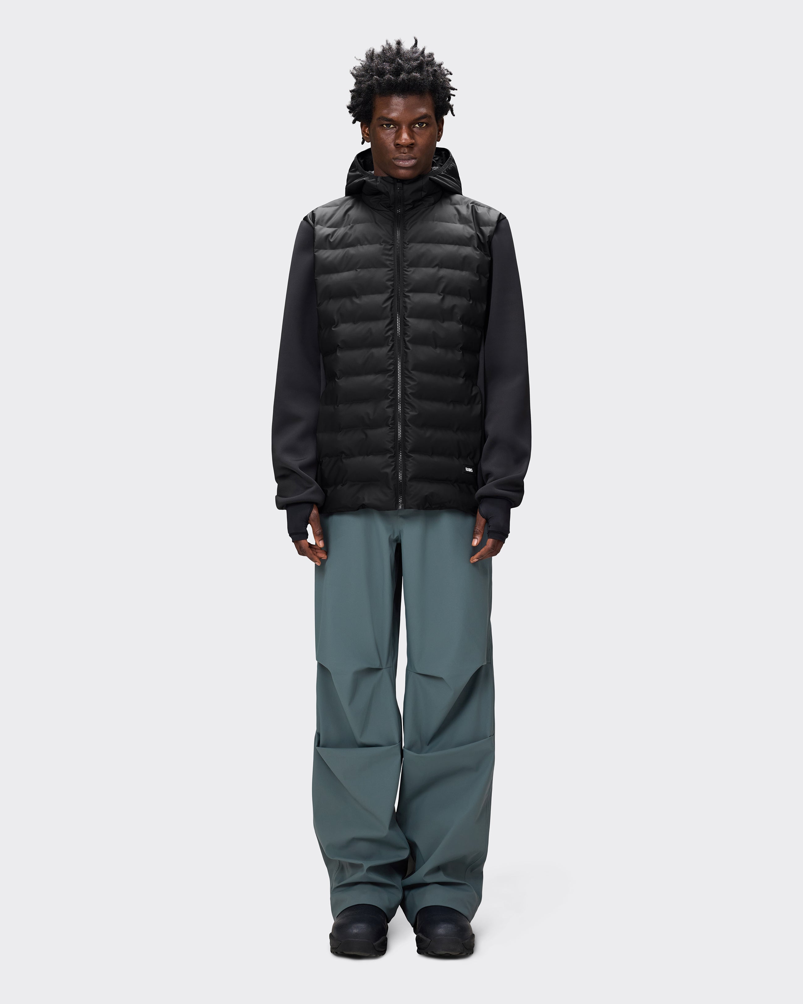 Giacca Safi Fleece Hybrid Nera