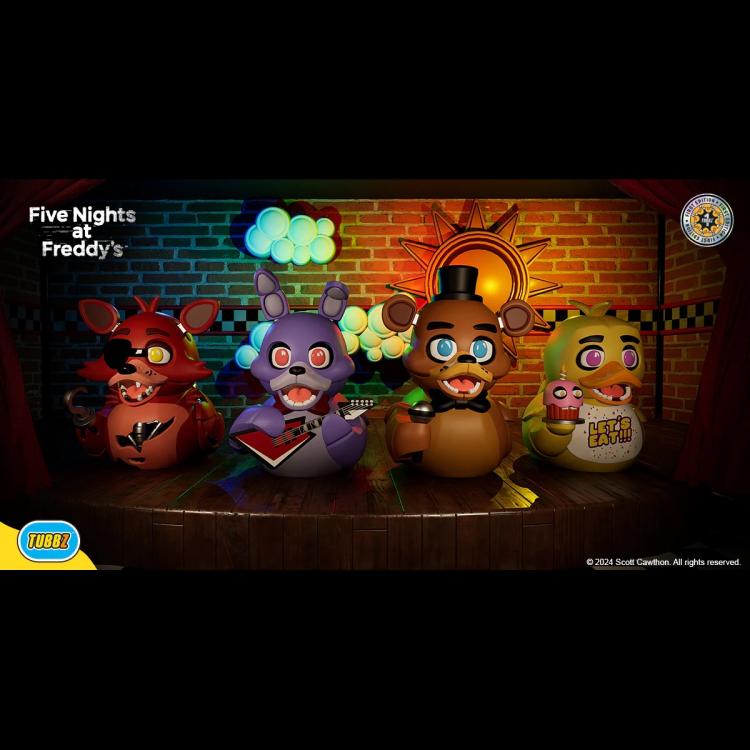 Tubbz Five Night At Freddys. (1St Ed.) "Bonnie" Figure Paperella Fnaf Duck 9Cm