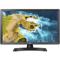 Lg Smart Tv 24" 24Tq510S-Pz Monitor Led Fhd Hdmi Digitale Terrestre Dvb-T2 Nero