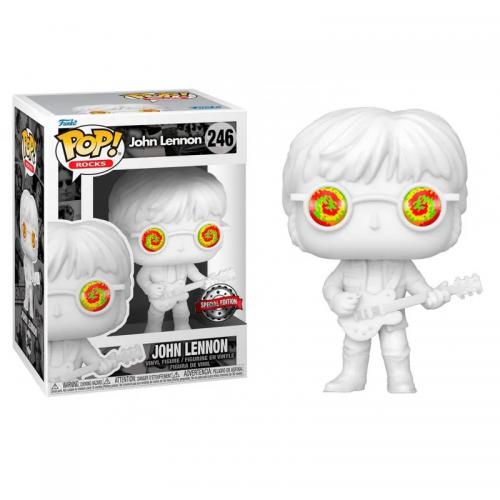 Funko Pop! Rocks (246) John Lennon With Psychedelic Shades  Vinyl Figure