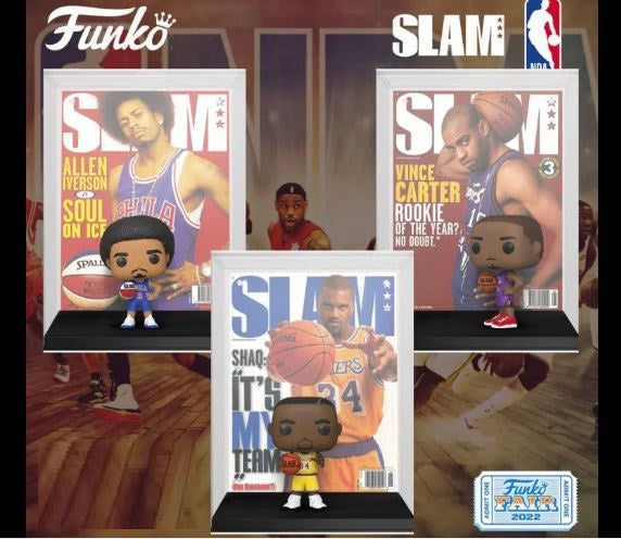 Funko Pop ! Nba Slam Magazine Cover - Vince Carter (03) Vinyl Figure Basketball